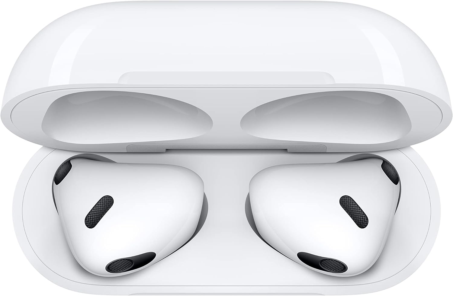 Apple AirPods (3rd Generation) Wireless Earbuds with MagSafe Charging Case. Spatial Audio, Sweat and Water Resistant, Up to 30 Hours of Battery Life. Bluetooth Headphones for iPhone