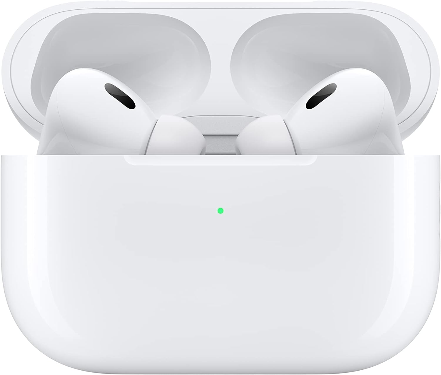 Apple AirPods Pro (2nd Gen) Wireless Earbuds, Up to 2X More Active Noise Cancelling, Adaptive Transparency, Personalized Spatial Audio MagSafe Charging Case (Lightning) Bluetooth Headphones for iPhone