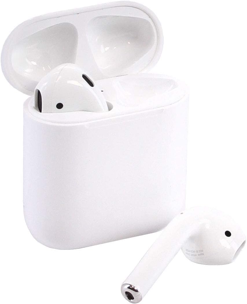 Apple Airpods Wireless Bluetooth In-Ear Headset w/ Charging Case MMEF2AM/A (Renewed)