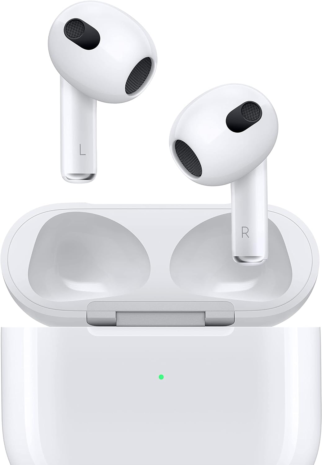 Apple AirPods with Lightning Charging Case (3rd Generation) White (Renewed Premium)