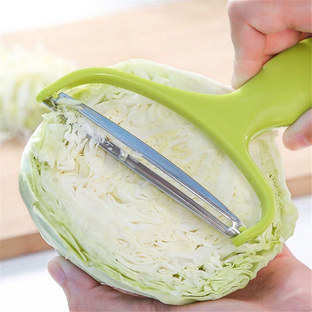 green cabbage shreddervegetable cutter cabbage slicerstainless steel fruit vegetable potato peeler cabbage graters kitch 1