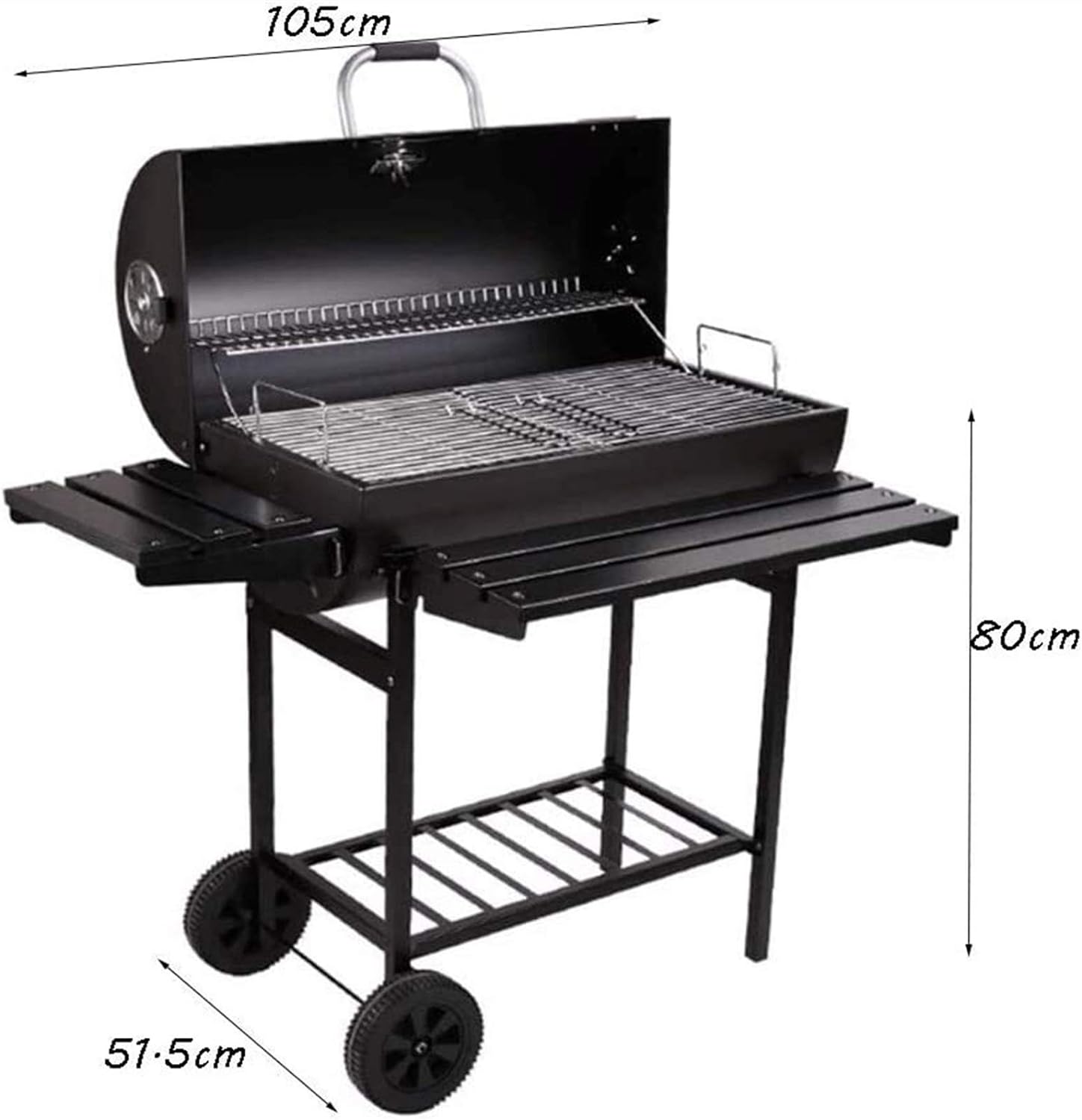 kdkda charcoal grill premium charcoal grill cast iron grill large picnics patio grill barbecue household charcoal grill 1 4