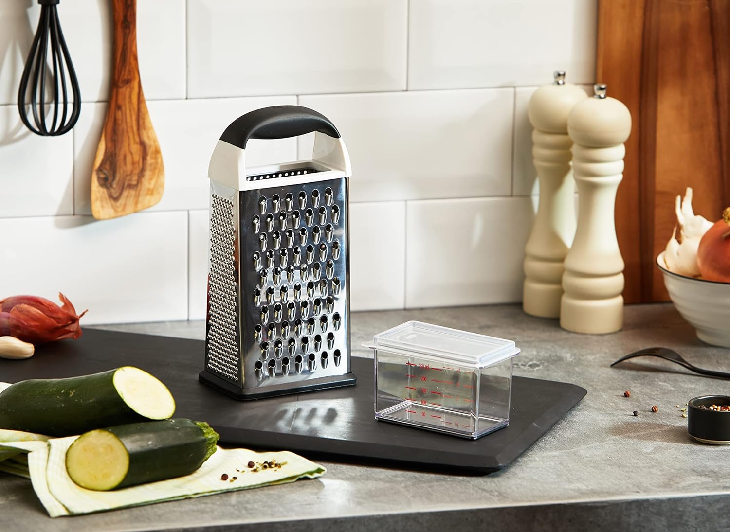 oxo good grips box grater silver 1 ea 1