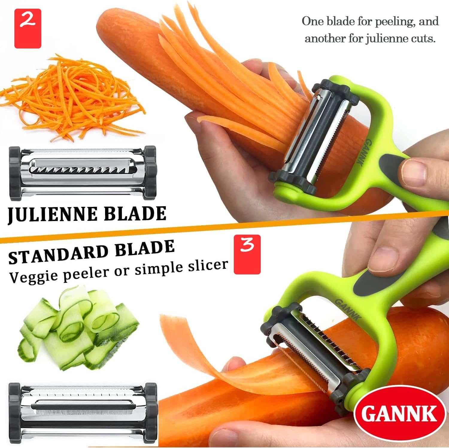 potato apple vegetable peelers for kitchen i and y peelers for fruit veggie potatoes carrot cucumber 3 in 1 blade spin d 3