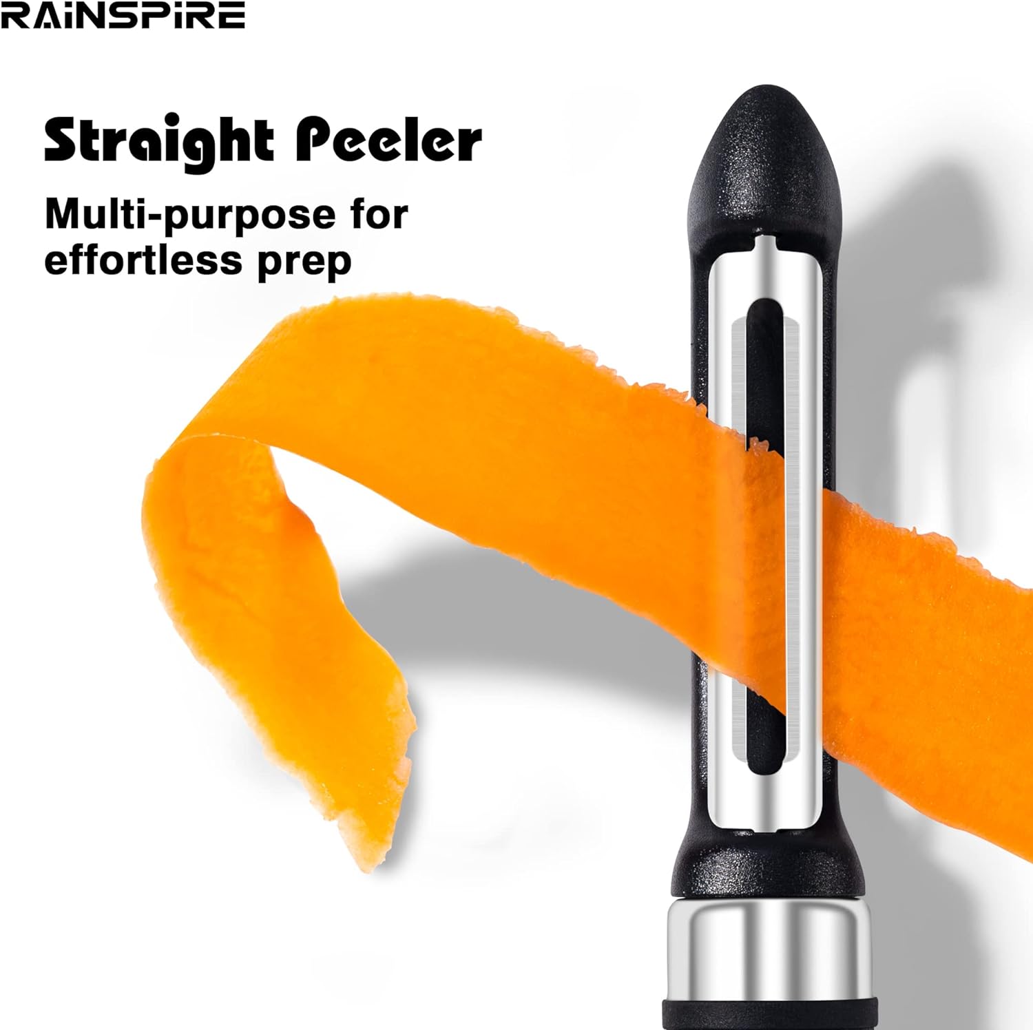 rainspire 3 piece peeler set premium swivel vegetable peeler kitchen gadgets apple peeler potato peeler veggie peeler fr 2