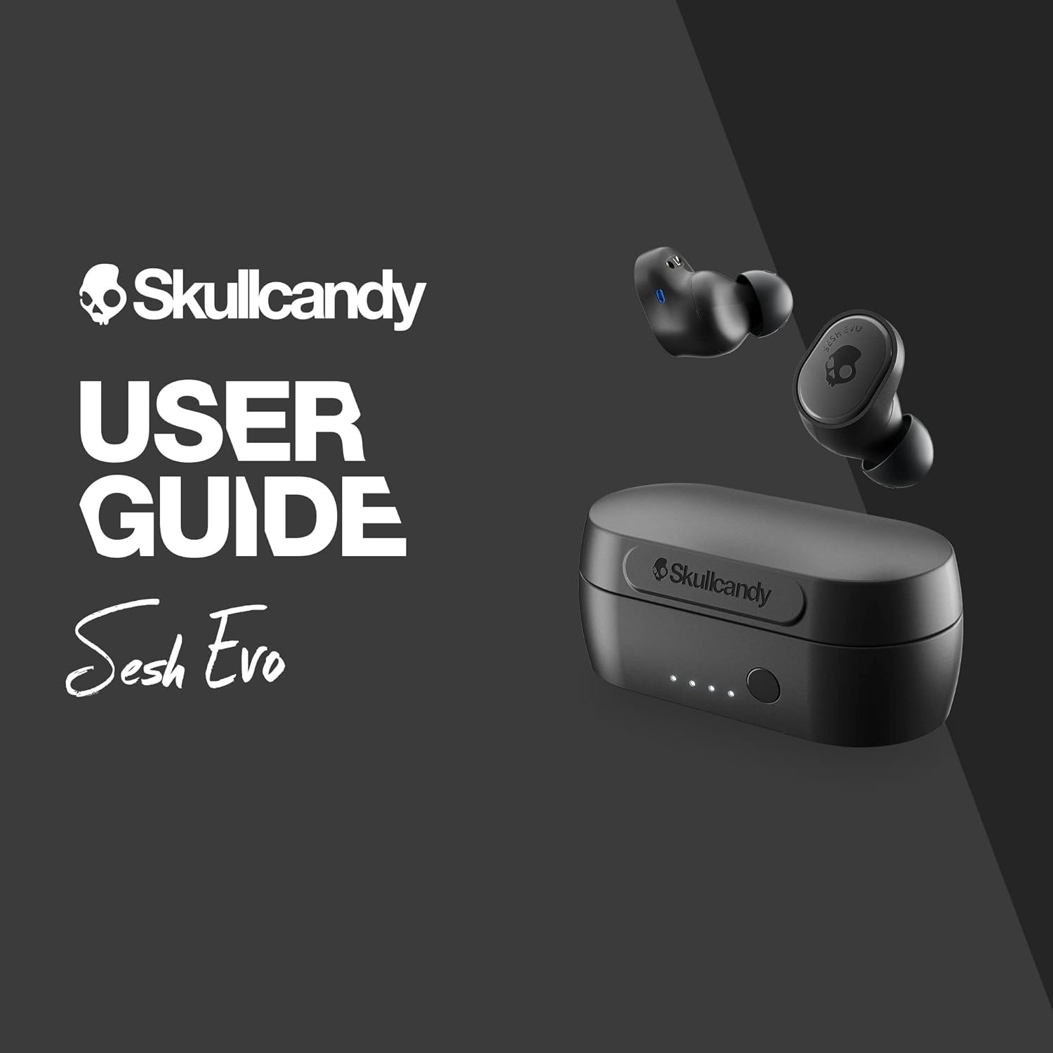 Skullcandy Sesh Evo In-Ear Wireless Earbuds - Black (Discontinued by Manufacturer)