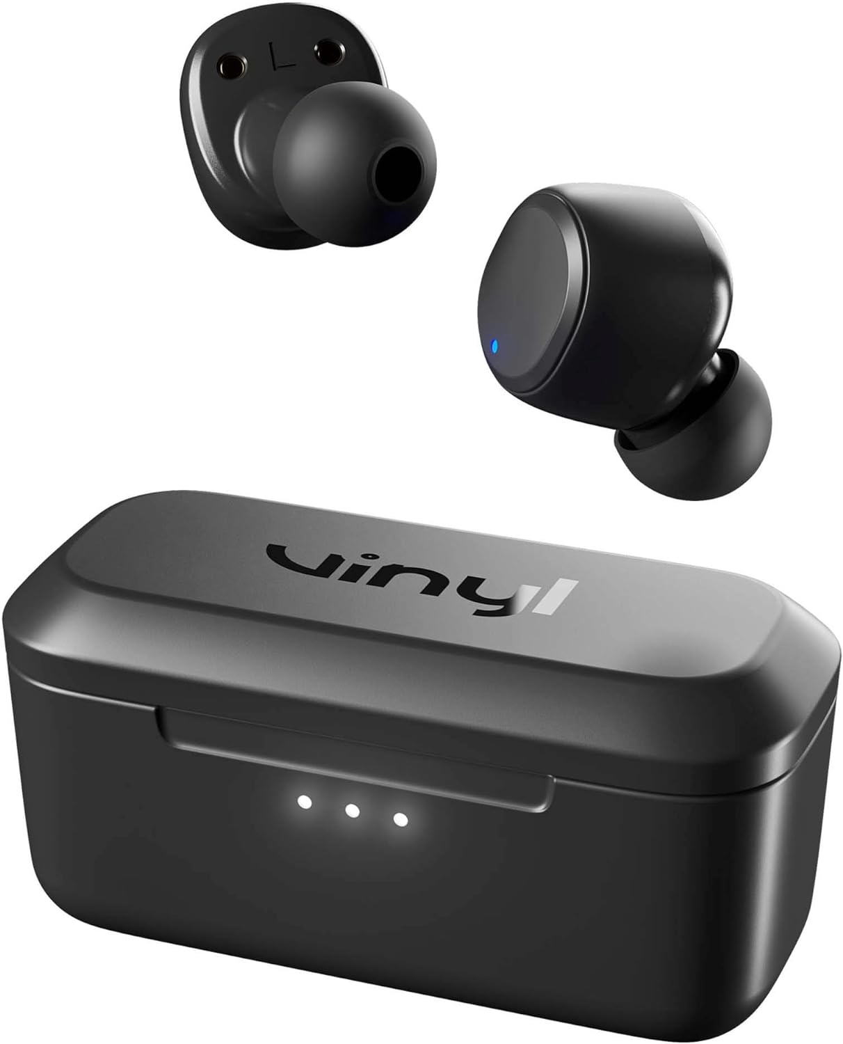 vinyl by skullcandy true wireless bluetooth earbuds black