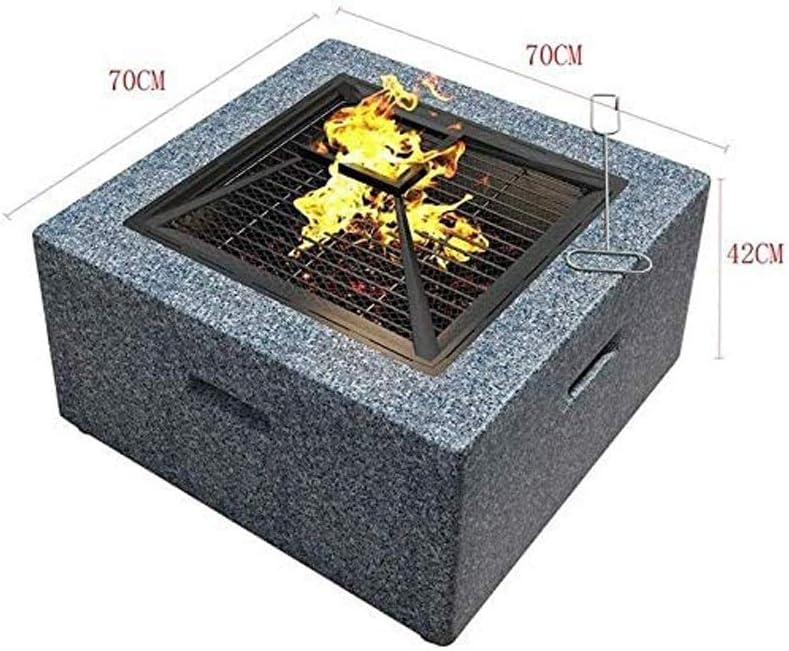 WSKDHD Outdoor Courtyard Villa Heating Stove Carbon Stove Barbecue Grill Household Barbecue Grill